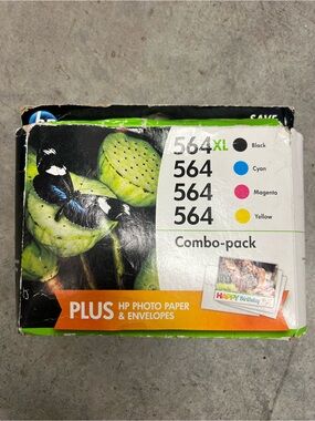 HP Ink Combo-Pack with Black, Cyan, Magenta, Yellow Graphics